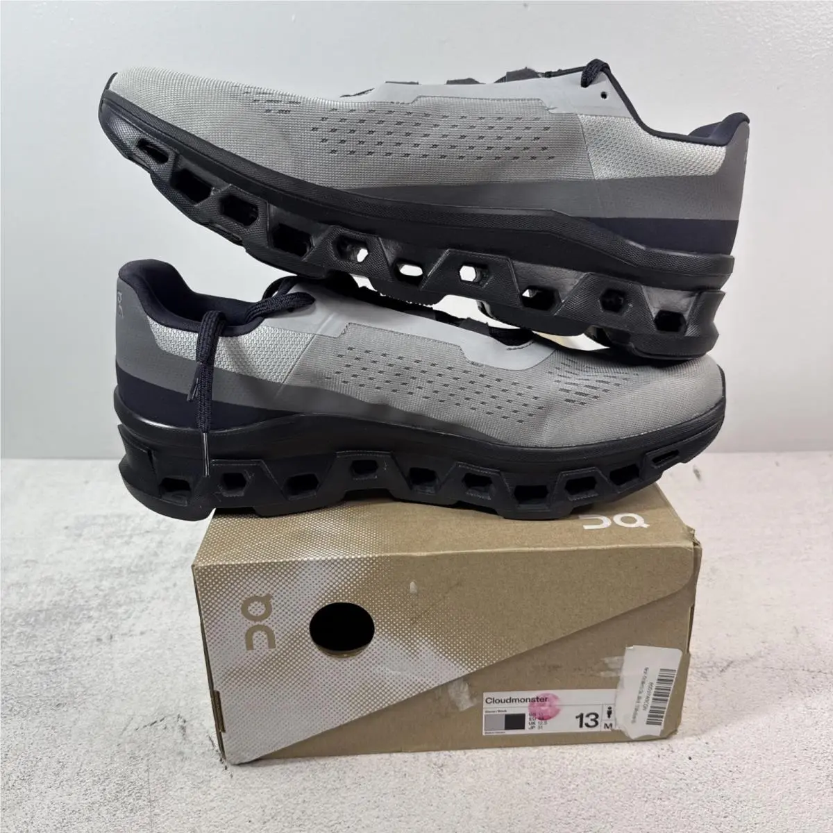 On Running Cloudmonster 1 Glacier Alloy 3MF30741536 Men Size 13