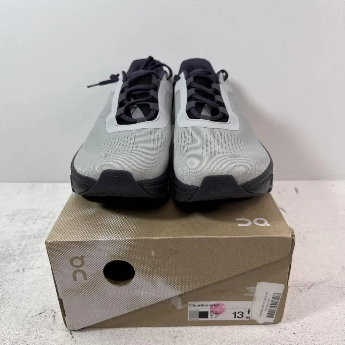 On-Running shoes - On Cloudmonster - Cloudmster - 3MF30741536 - Glacier/Black 0