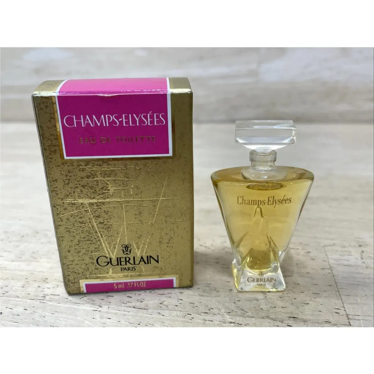 Guerlain. Champs - Elysees Eau De Toilette - 5 ml / 0.17 fl Oz. Vintage