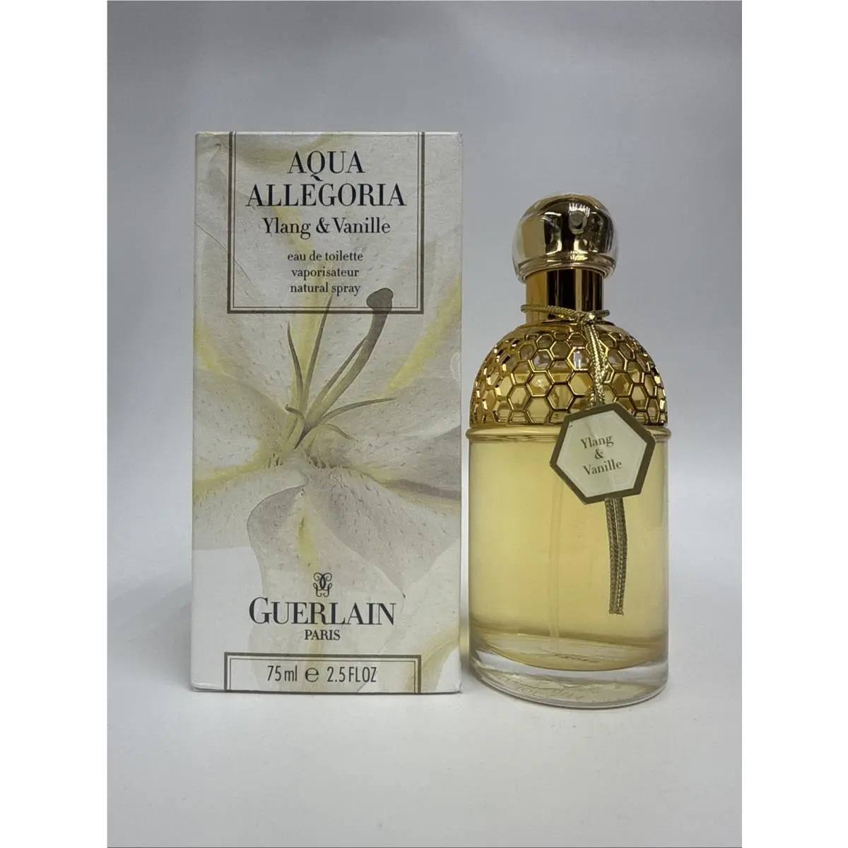 Aqua Allegoria Ylang Vanille Guerlain Women 125ml Vintage as Seen In Pictures