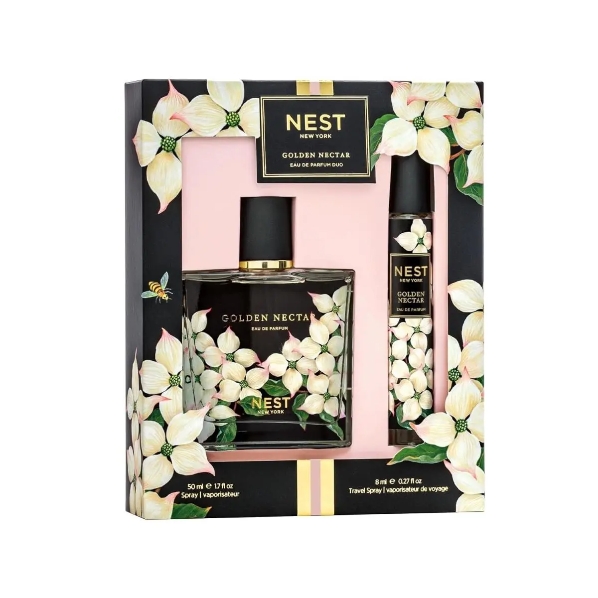 Nest York Golden Nectar Eau de Parfum Duo Set Full Size + Travel Spray by NEST New York