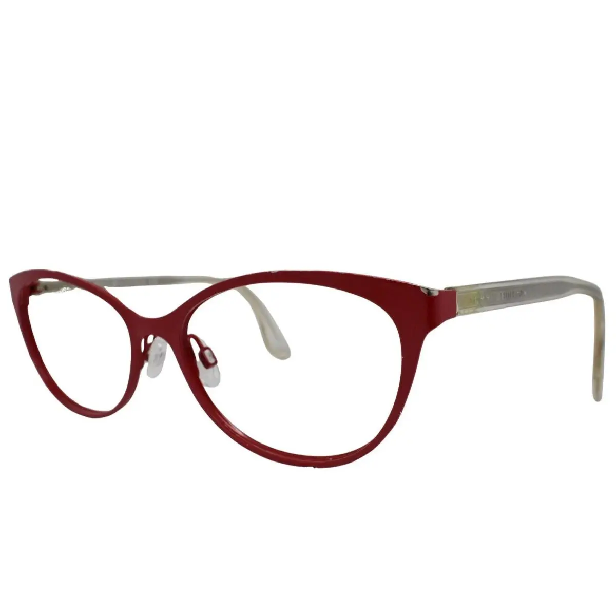 Tommy Hilfiger TH 1554 54-16-140mm Red Cat Eye Eyeglasses Frames Case Cloth
