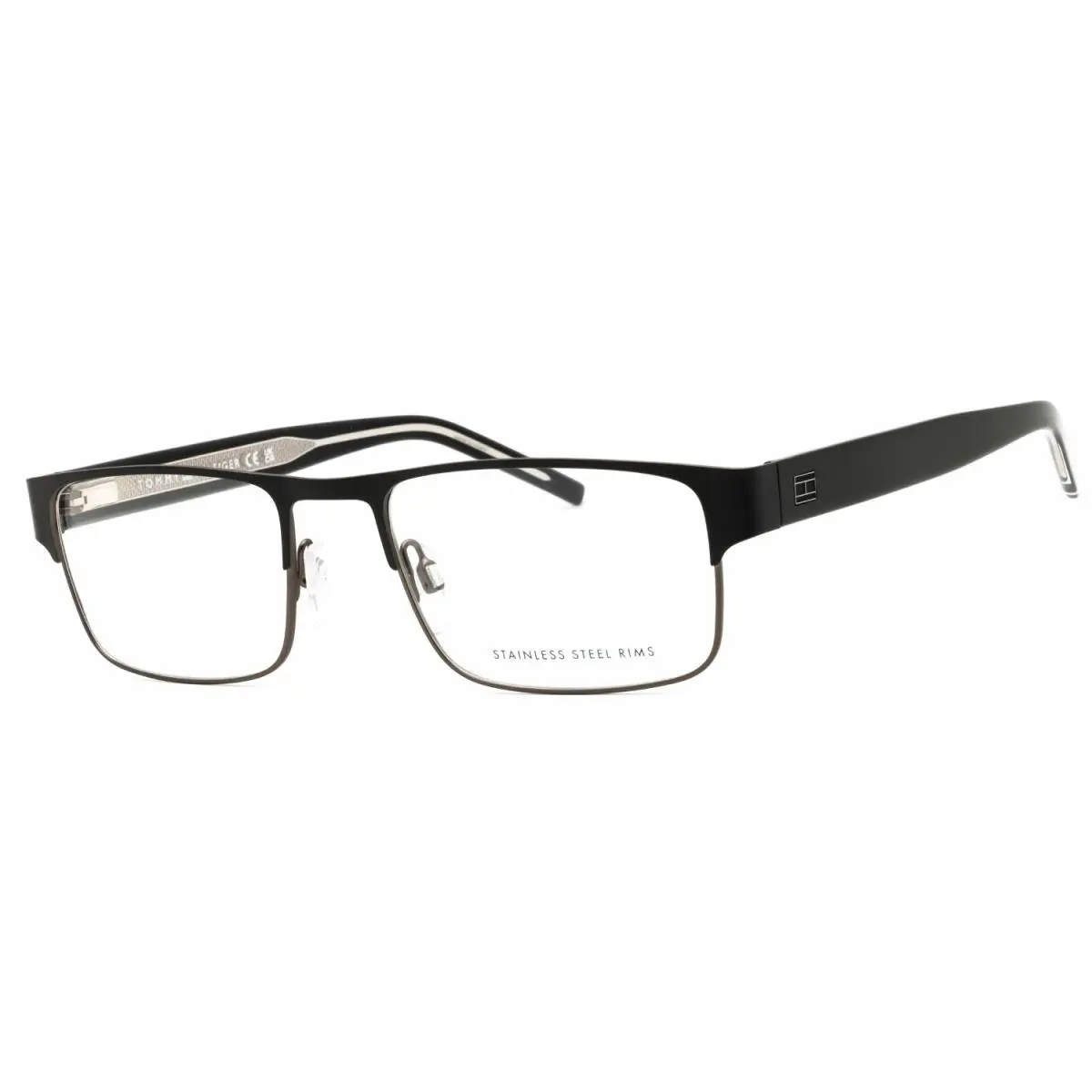 Tommy Hilfiger TH2074-RZZ-55 Eyeglasses Frame Size 55mm 19mm 145mm Black Men 71