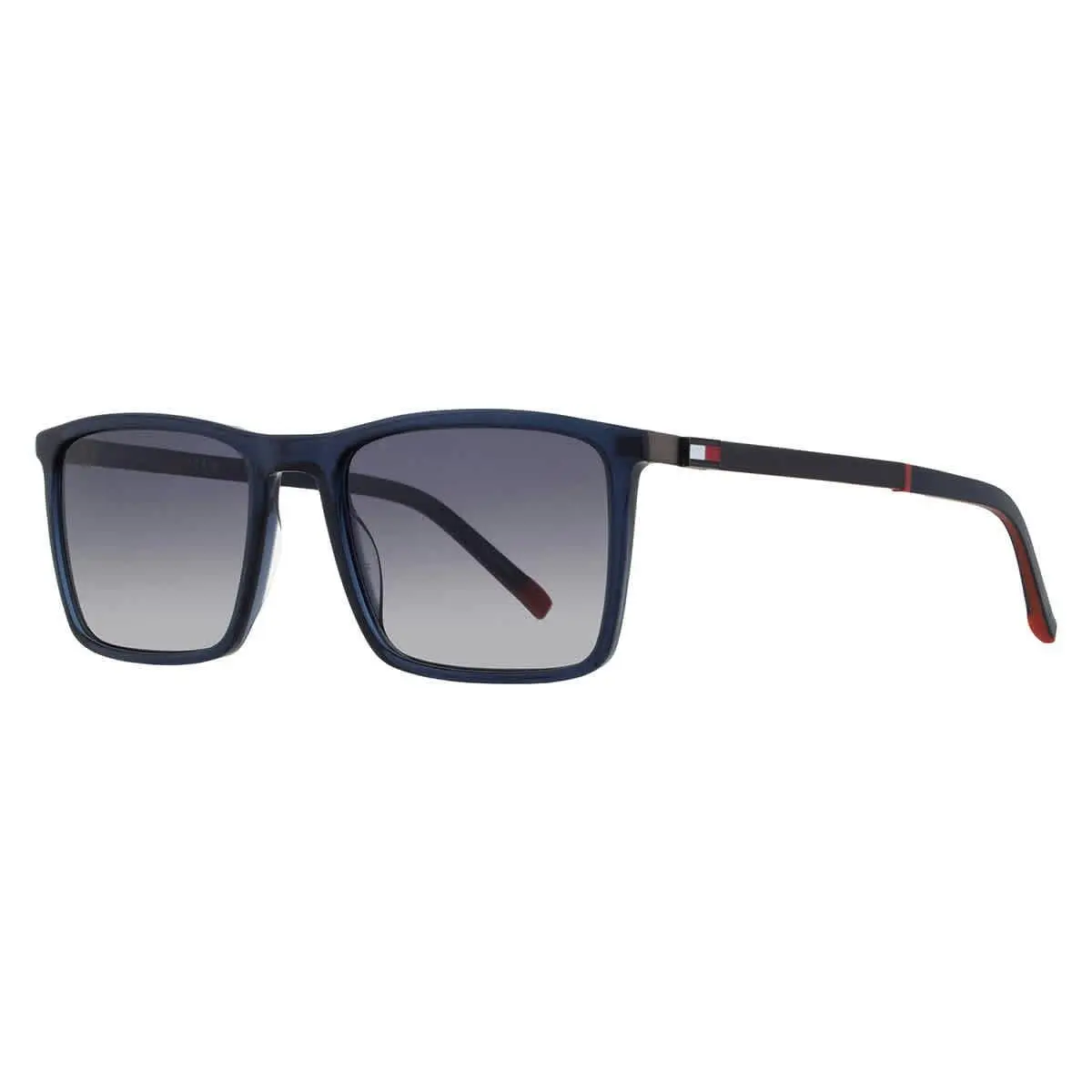 Tommy Hilfiger Grey Shaded Rectangular Men`s Sunglasses TH 2077/S 0PJP/9O 55