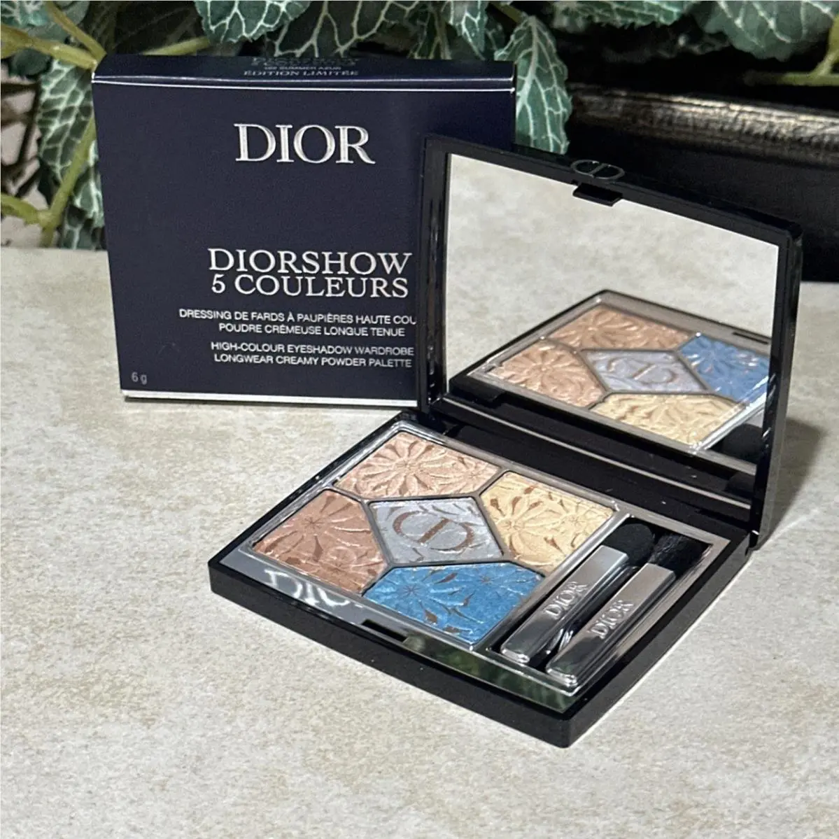 Dior Diorshow 5 Couleurs 162 Summer Azur Eyeshadow - 2026 Summer Limited Edition