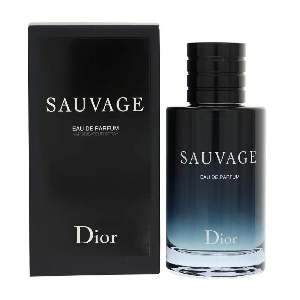 Sauvage 3.4 Oz Eau De Parfum Spray by Christian Dior Box For Men