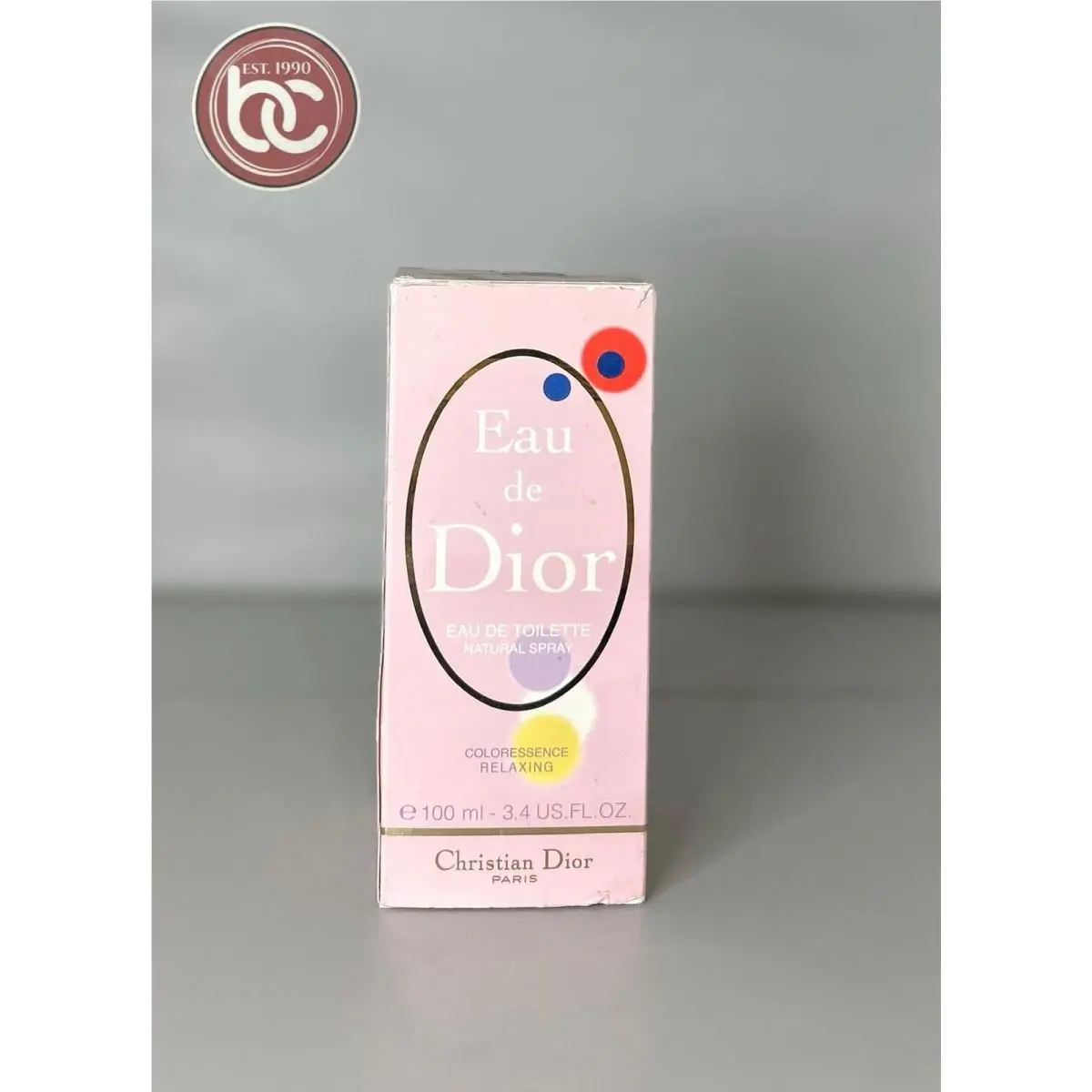 Eau De Dior Coloressence Relaxing Ladies Eau De Toilette Spray