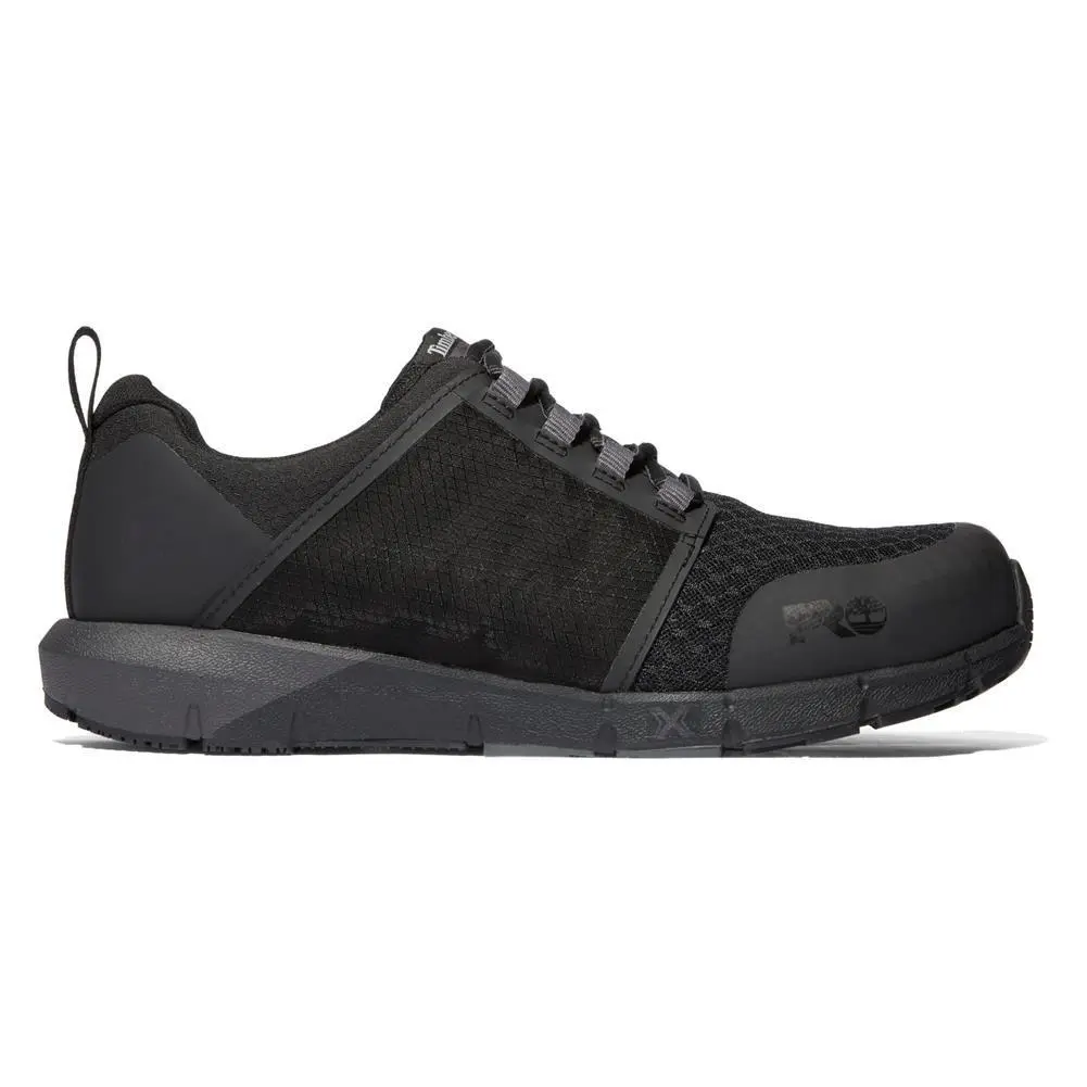 Men`s Timberland Pro Radius Composite Toe Work Shoes Boots EH Anti-fatigue - Black