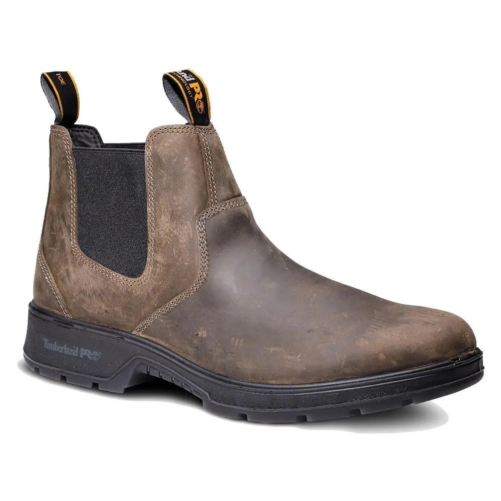 Men`s Timberland Pro Nashoba Casual Composite Toe Waterproof Work Boots Shoes