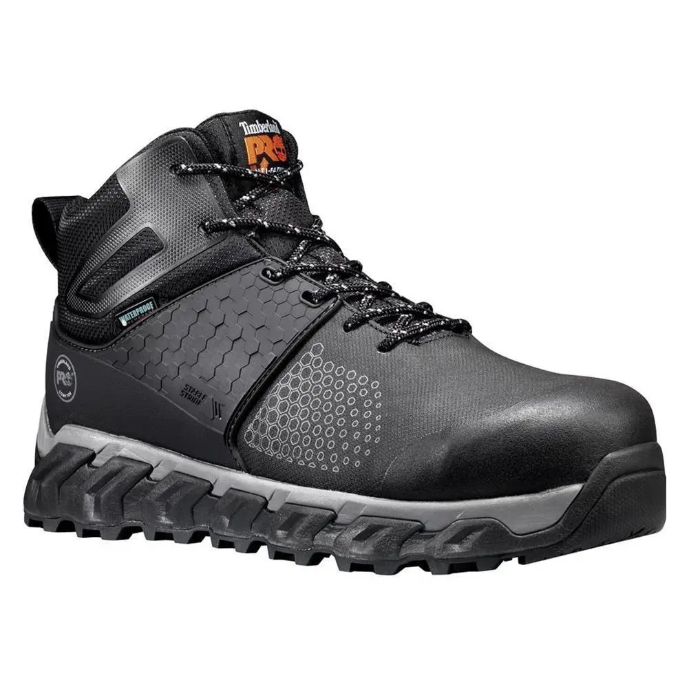 Men`s Timberland Pro Ridgework Composite Toe Waterproof Work Boots Slip Resistan