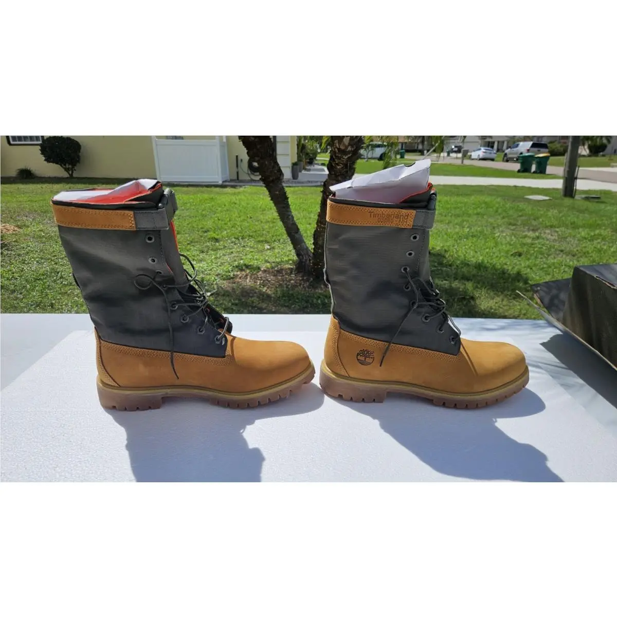 Timberland shoes - 6 - TB0A1QY8 231 - Wheat/Green 2
