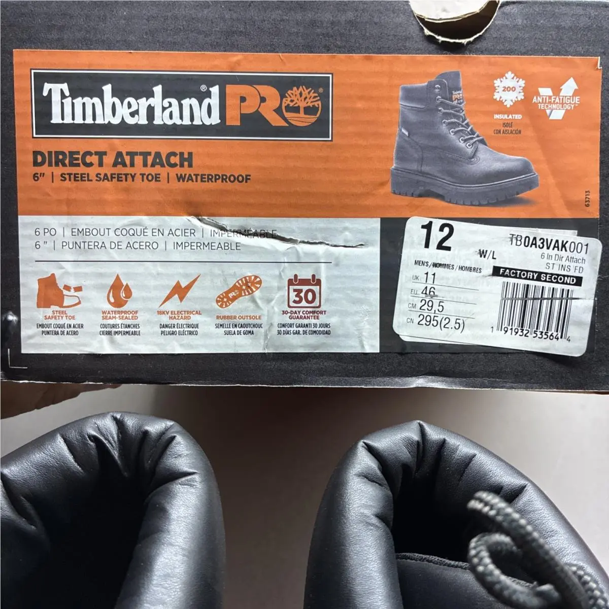 Timberland shoes - Timberland PRO - PRO - STMA1W6M 085 - Black 5