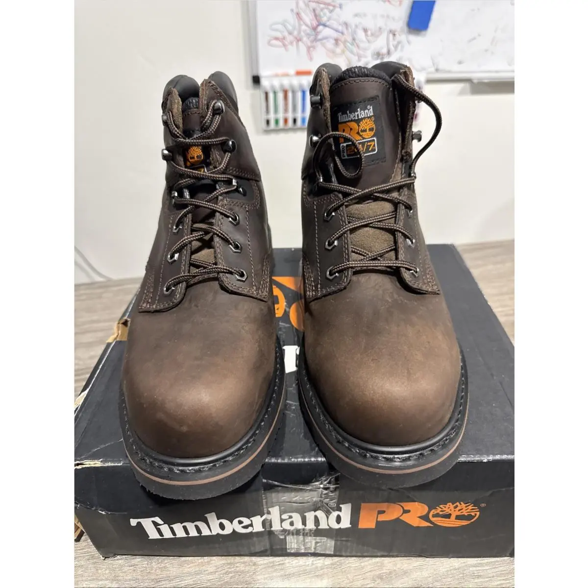 Timberland shoes - Timberland PRO Pit Boss - PRO Pit Boss - TM33034 110 - Wheat 3