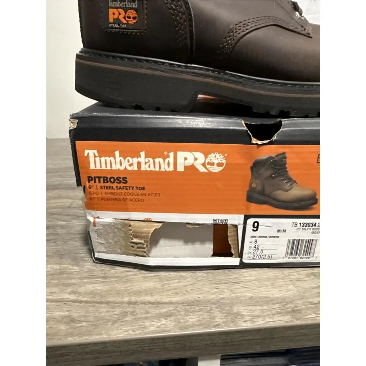 Timberland shoes - Timberland PRO Pit Boss - PRO Pit Boss - TM33034 110 - Wheat 1