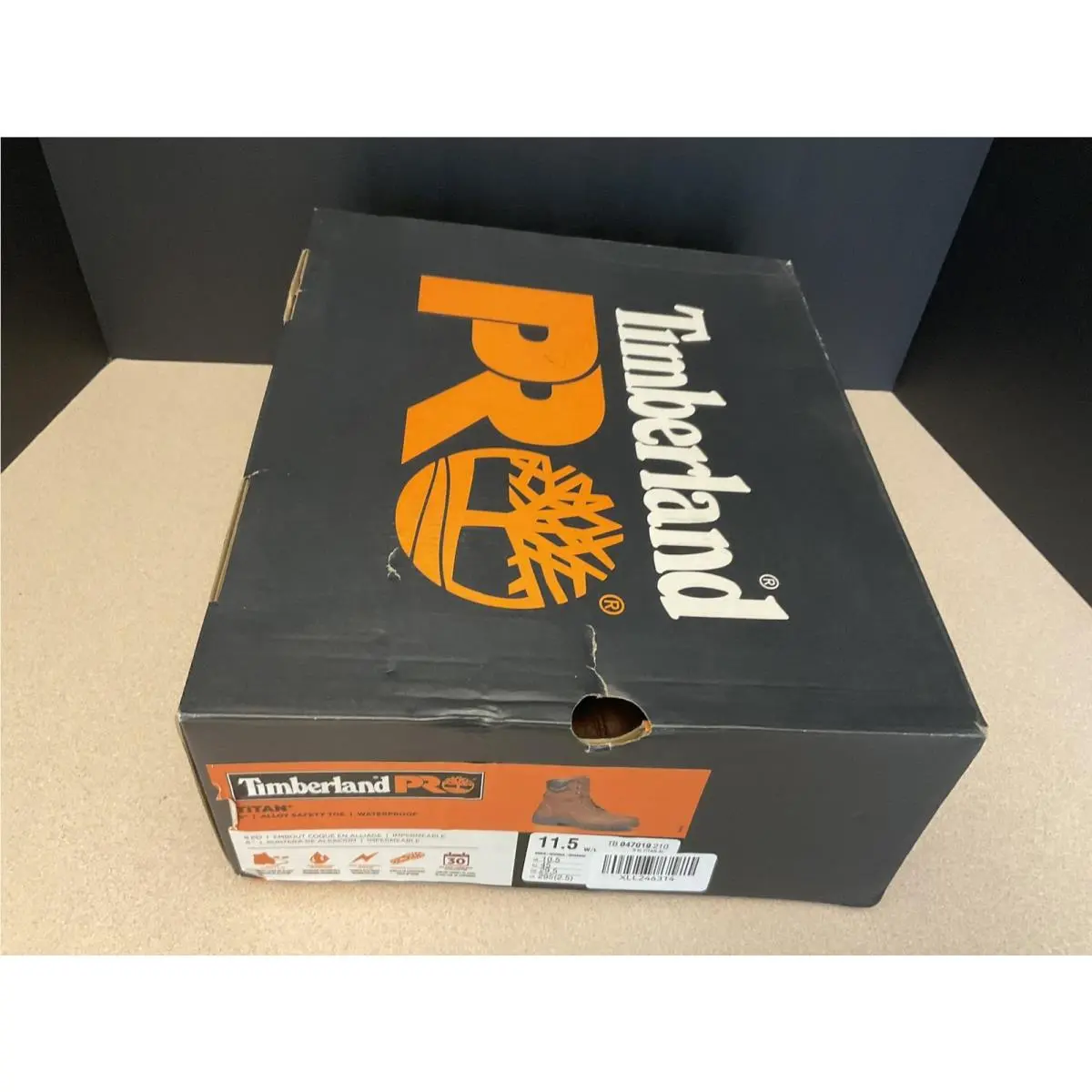 Timberland shoes - Timberland PRO TiTAN - PRO TiTAN - TM47019 100 - Brown 2