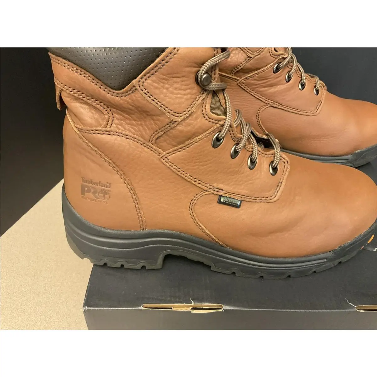 Timberland shoes - Timberland PRO TiTAN - PRO TiTAN - TM47019 100 - Brown 5