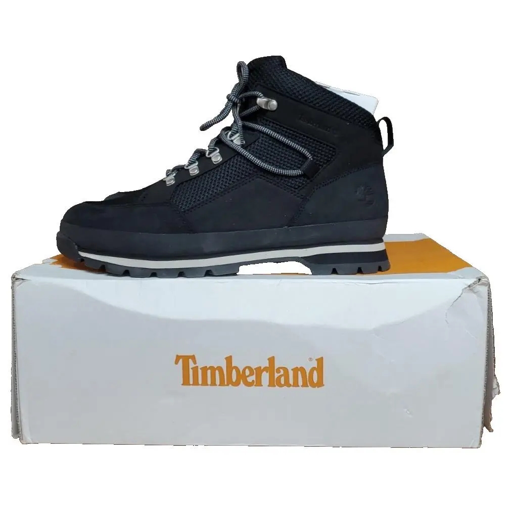 Timberland shoes - Timberland Euro Mid Hiker - Euro Mid Hiker - TB0A5ZBV001 - Black, Main: Black (UPC: 196249888209) 0
