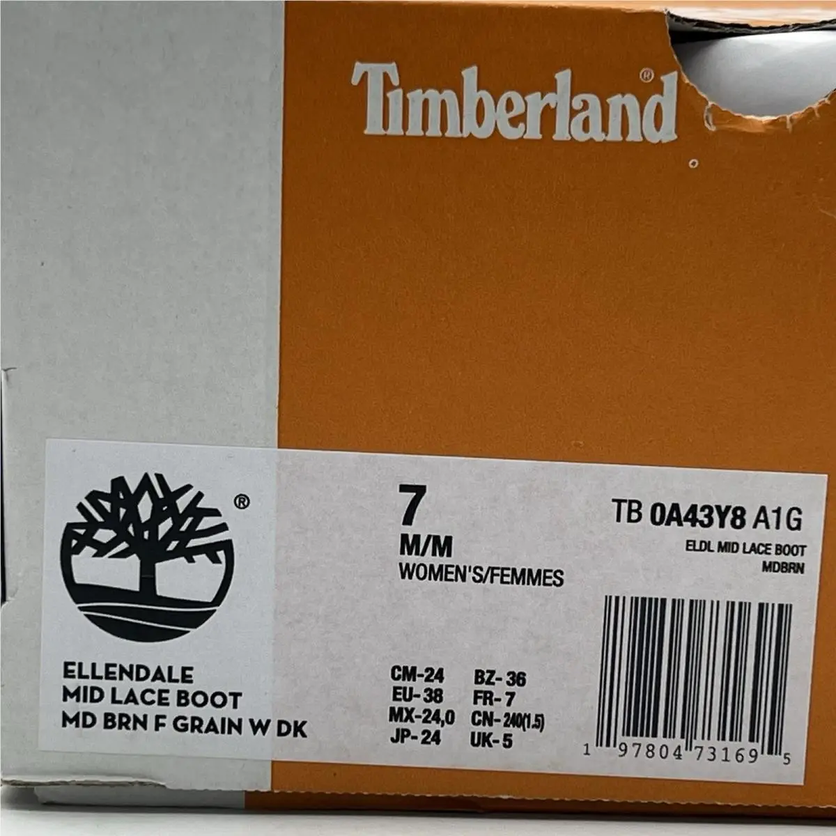Timberland shoes - Timberland Ellendale - Ellendale - 0A43Y8 A1G - Brown 5