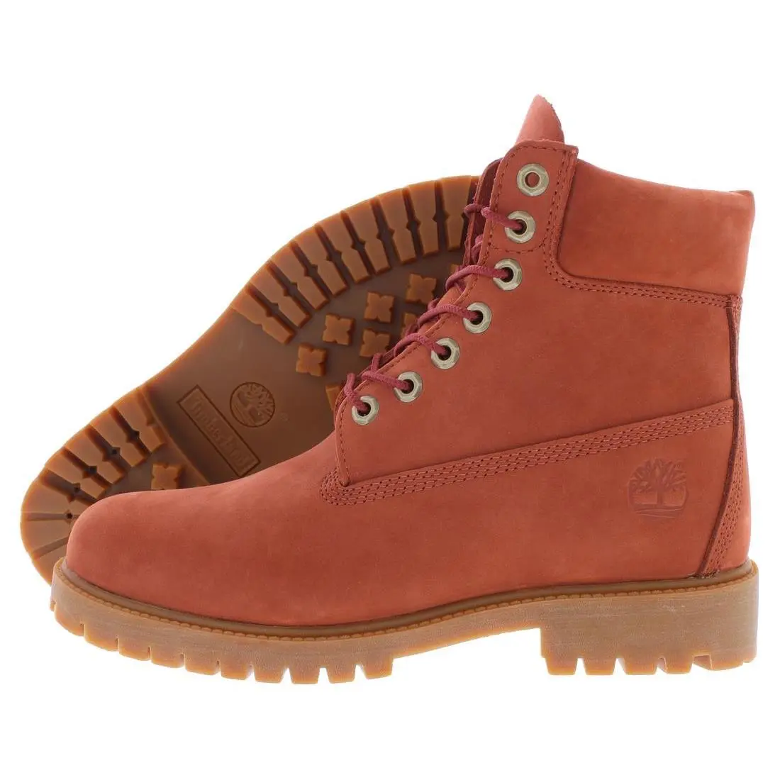 Timberland Heritage Lace Up Boot Mens Shoes Size 8 Color: Dark Red