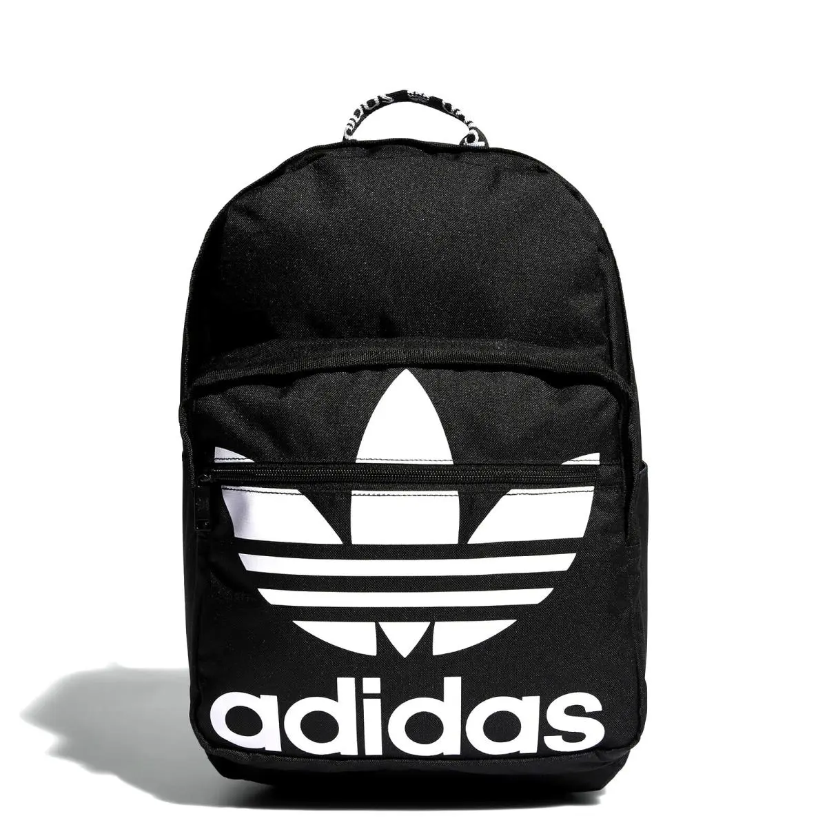 Adidas Originals Trefoil Logo Black Backpack School Gym Travel 15 x17