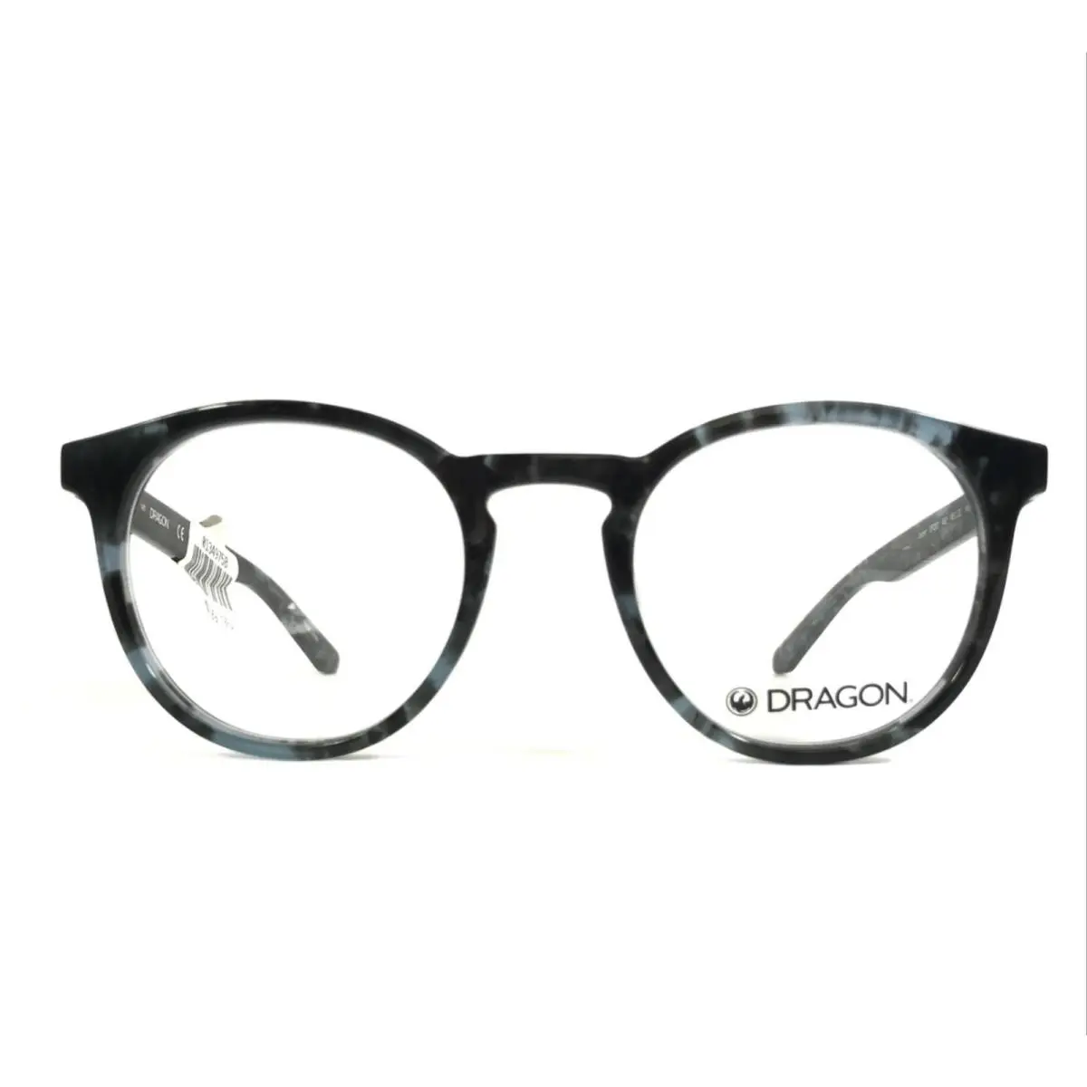 Dragon Eyeglasses Frames Jasper DR202 462 Tortoise Blue Round Full Rim 48-22-140