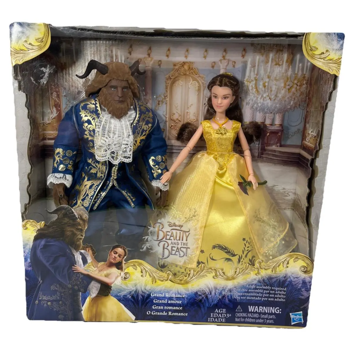 Disney Beauty and The Beast Grand Romance Doll Set