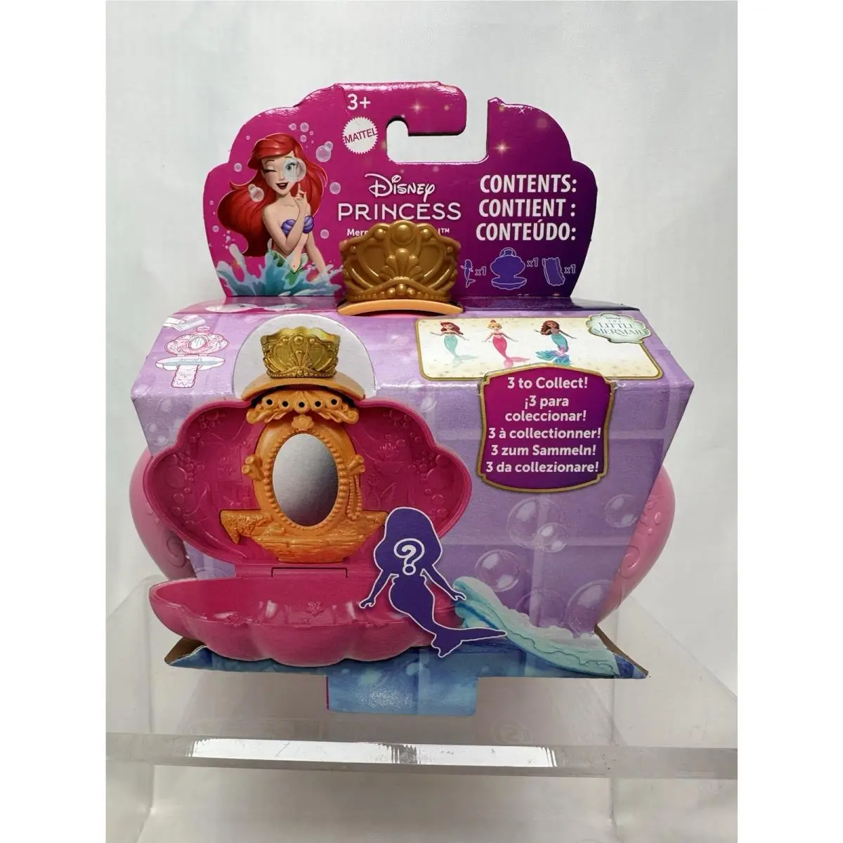 Disney Princess Mermaid Bath Reveal Surprise Shell Toy by Mattel –