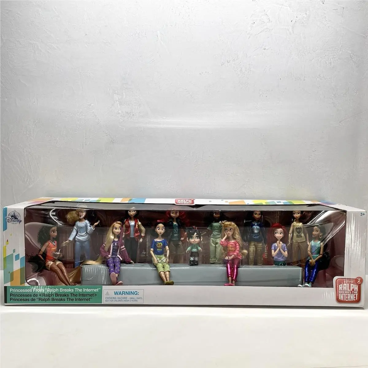 Disney Wreck It Ralph Breaks The Internet Princess Dolls 13 Doll Set