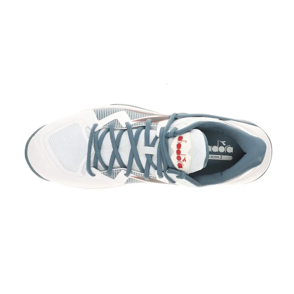 Diadora shoes - diadora B.Icon 2 Clay Tennis - 179106-D0842 - White 2