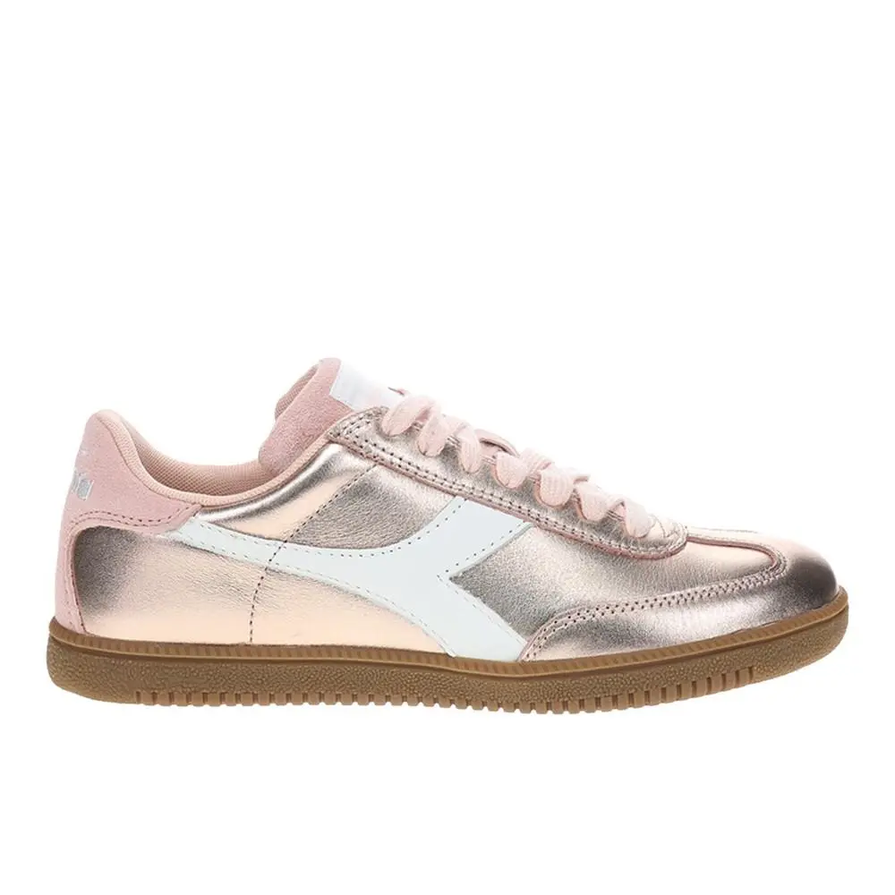 Diadora shoes - diadora Trainer Metallic Lace Up - 181987-50029 - Pink 6