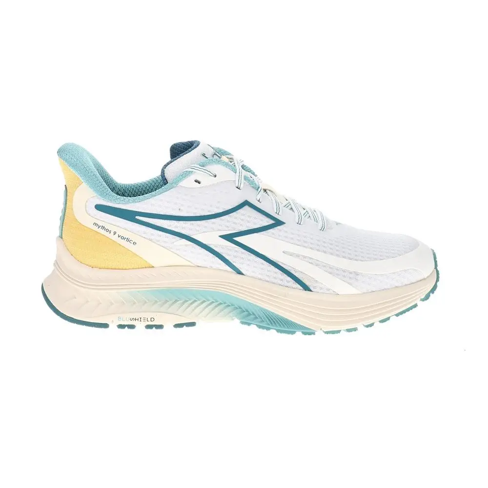 Diadora shoes - diadora Mythos Blushield 9 Vortice Running - 180248-C9061 - Green, White 4