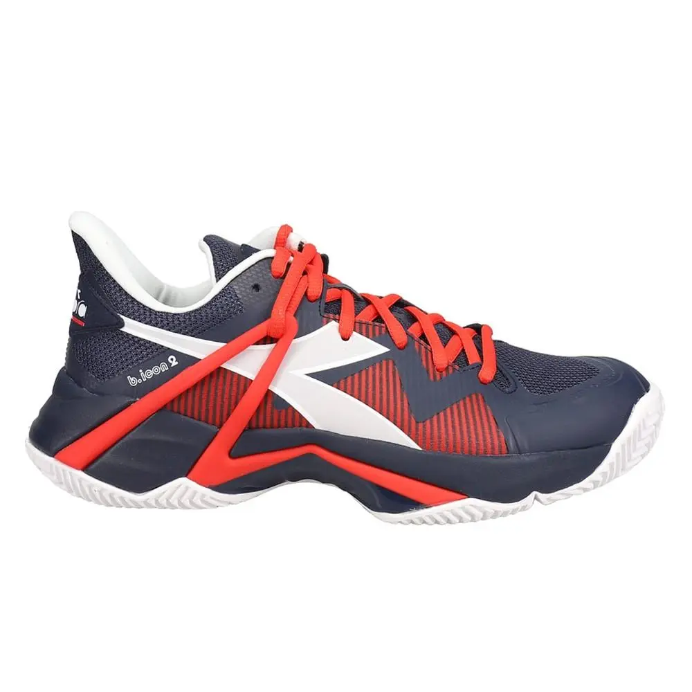 Diadora shoes - diadora B.Icon 2 Clay Tennis - 179106-D0272 - Blue 4
