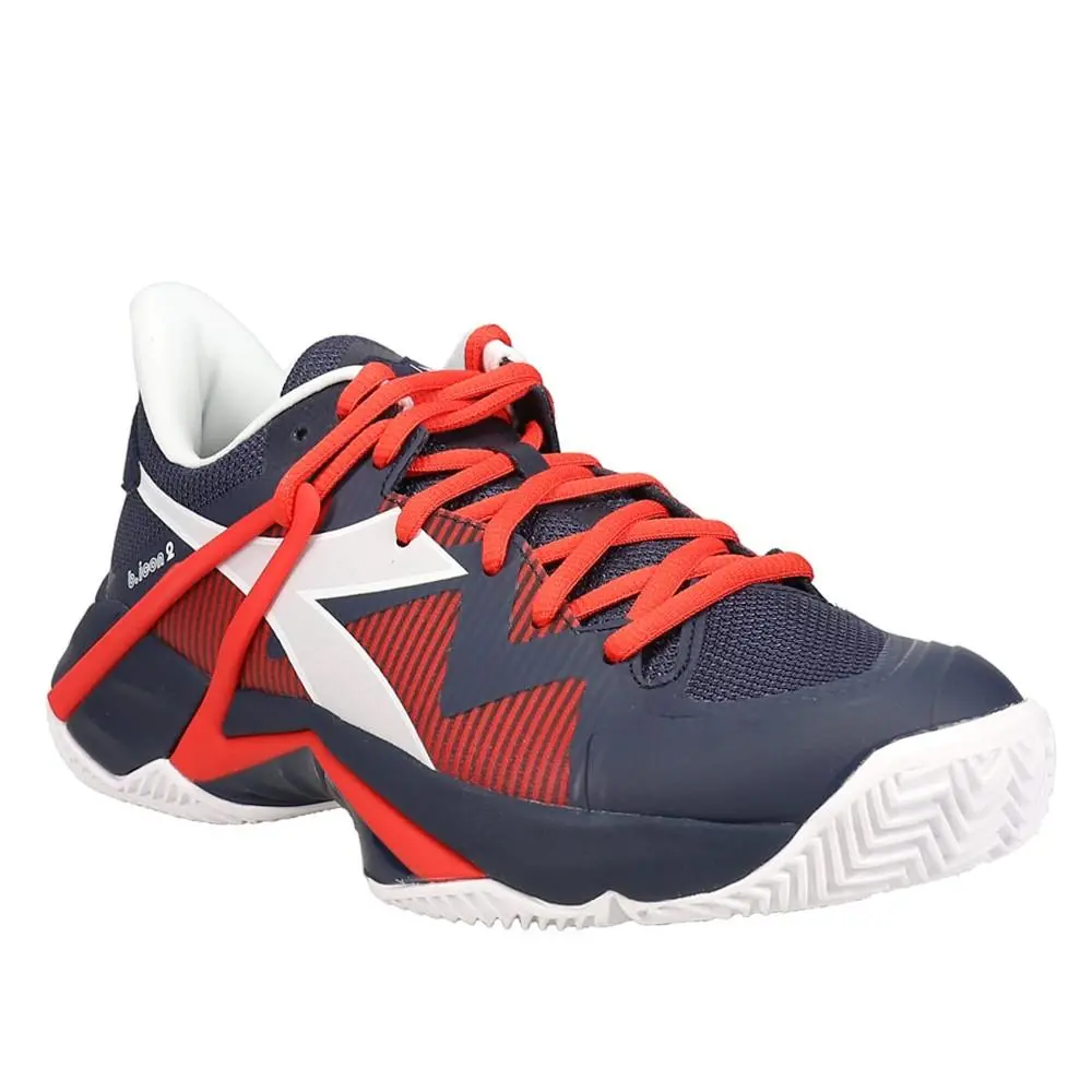 Diadora shoes - diadora B.Icon 2 Clay Tennis - 179106-D0272 - Blue 5