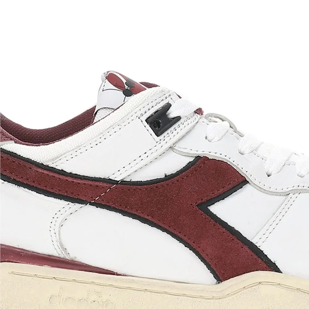 Diadora shoes - diadora B.560 Used Lace Up - 180117-C9725 - White 4