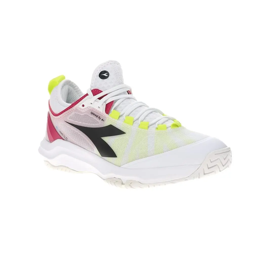 Diadora shoes - diadora Speed Blushield Fly 4 Plus Ag Tennis - 179506-D0617 - White 0
