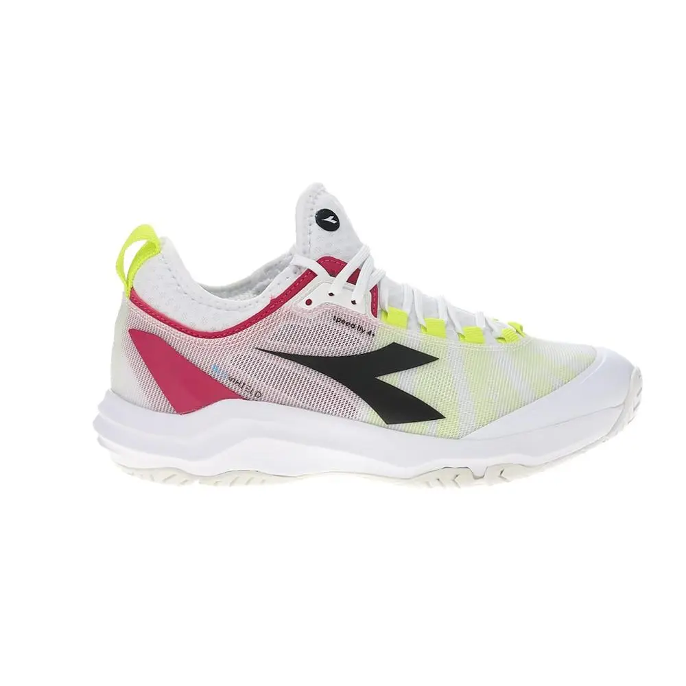 Diadora shoes - diadora Speed Blushield Fly 4 Plus Ag Tennis - 179506-D0617 - White 4