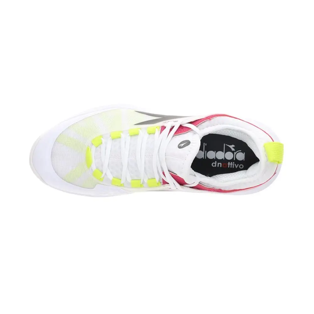 Diadora shoes - diadora Speed Blushield Fly 4 Plus Ag Tennis - 179506-D0617 - White 7