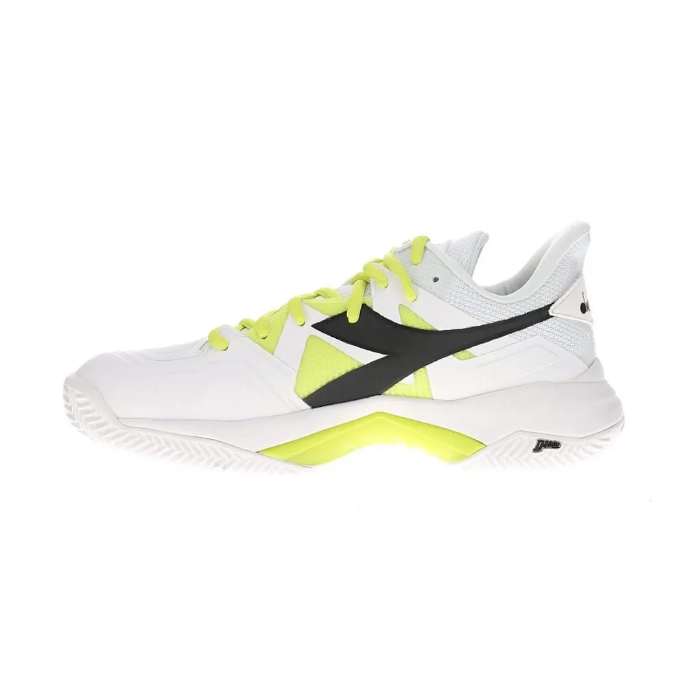 Diadora shoes - diadora B.Icon 2 Clay Tennis - 179107-D0619 - White, Yellow 1
