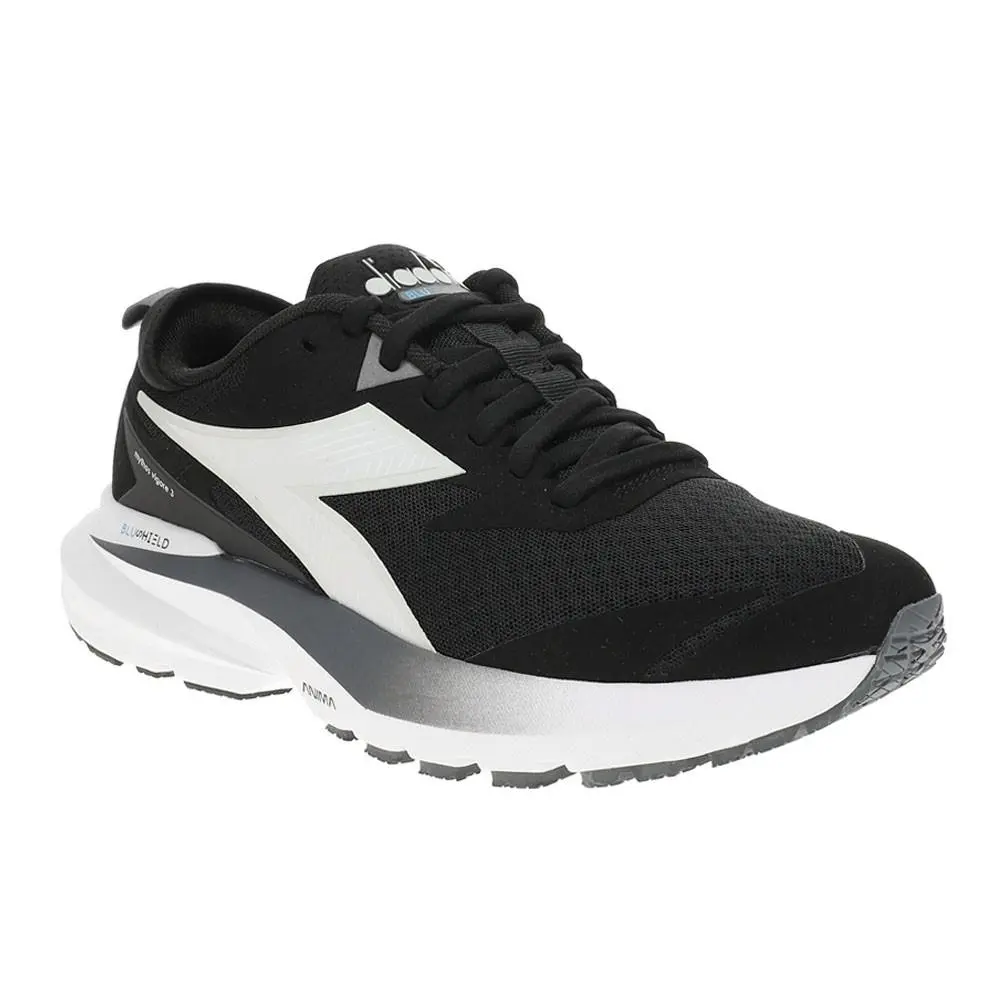 Diadora shoes - diadora Mythos Blushield Vigore 3 Wide Running - 181032-C7406 - Black, White 7