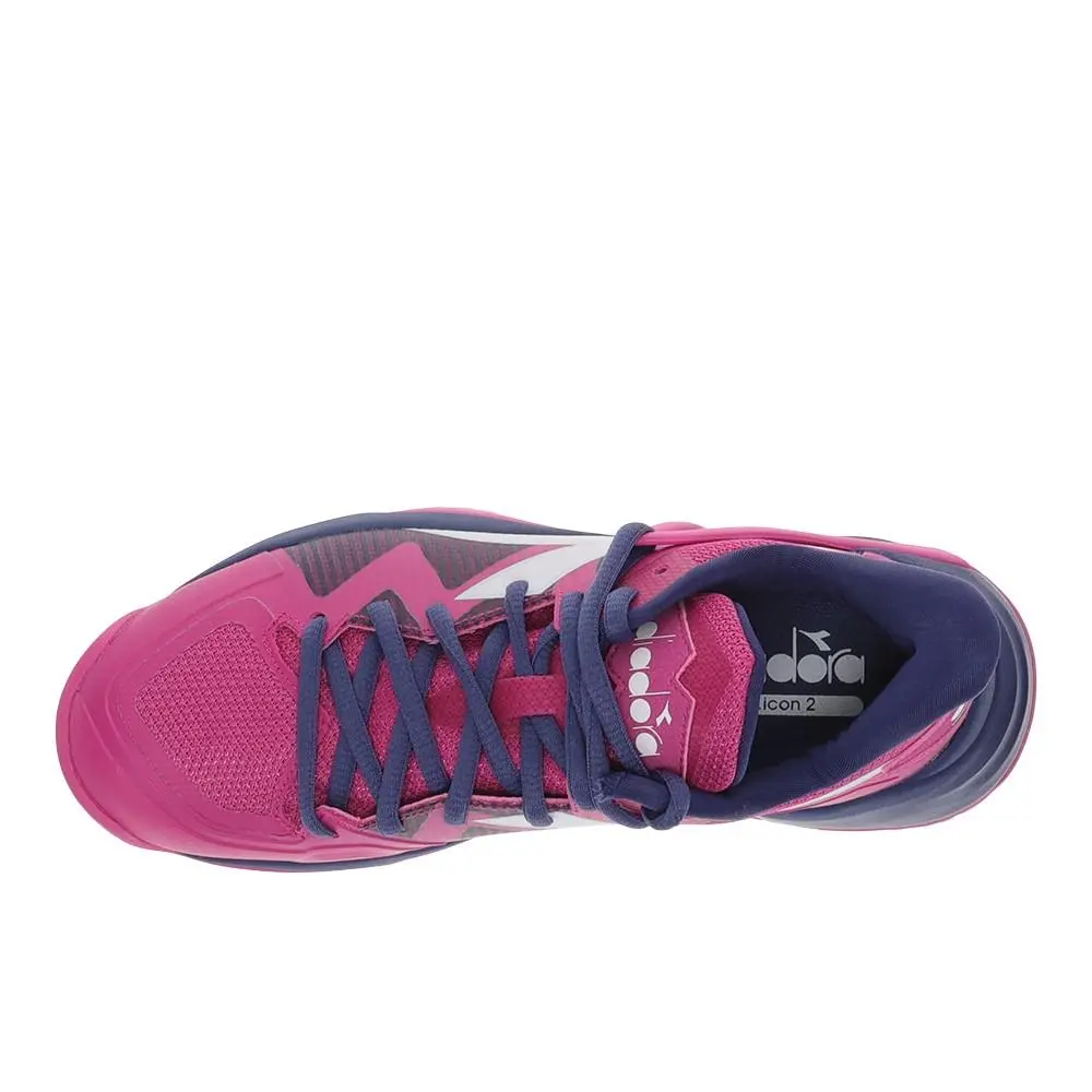 Diadora shoes - diadora B.Icon 2 All Ground Tennis - 179103-D0252 - Pink 2