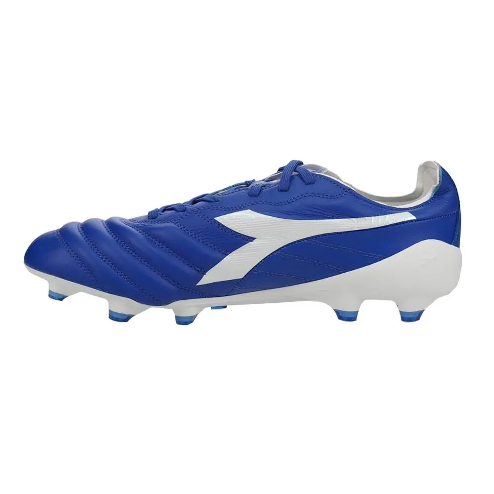 Diadora shoes - diadora Brasil Elite2 Tech Made In Italy Lpx Firm Ground Soccer C - 178799-D0336 - Blue 1