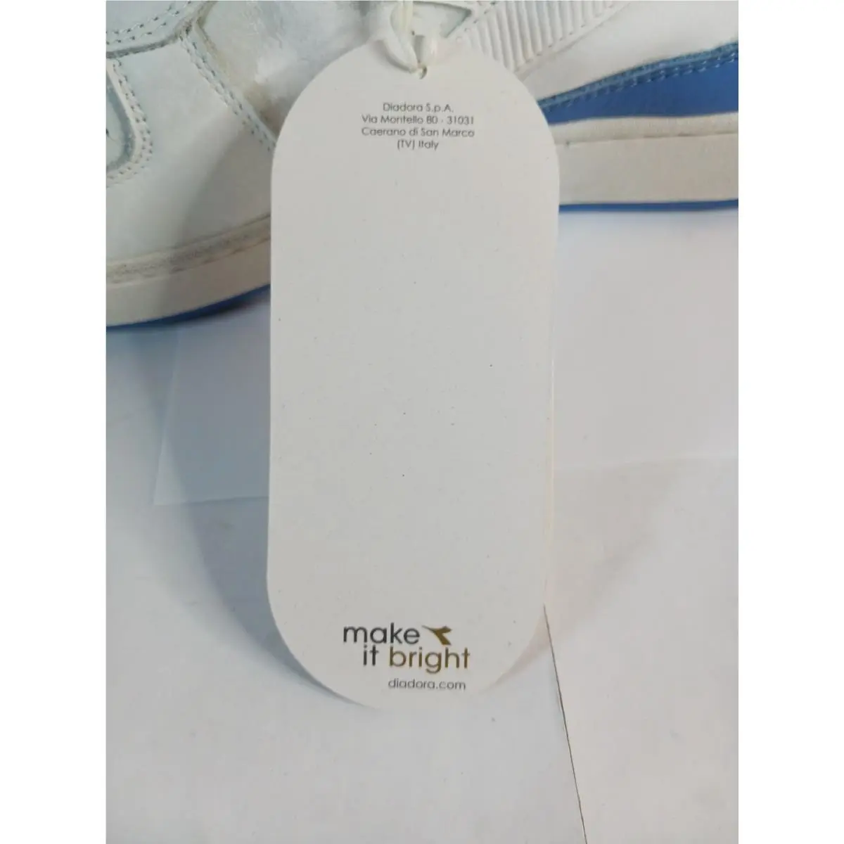 Diadora shoes - diadora Mi Basket Used High Top - 158569-C4478 - White (UPC: 193867426707) 10