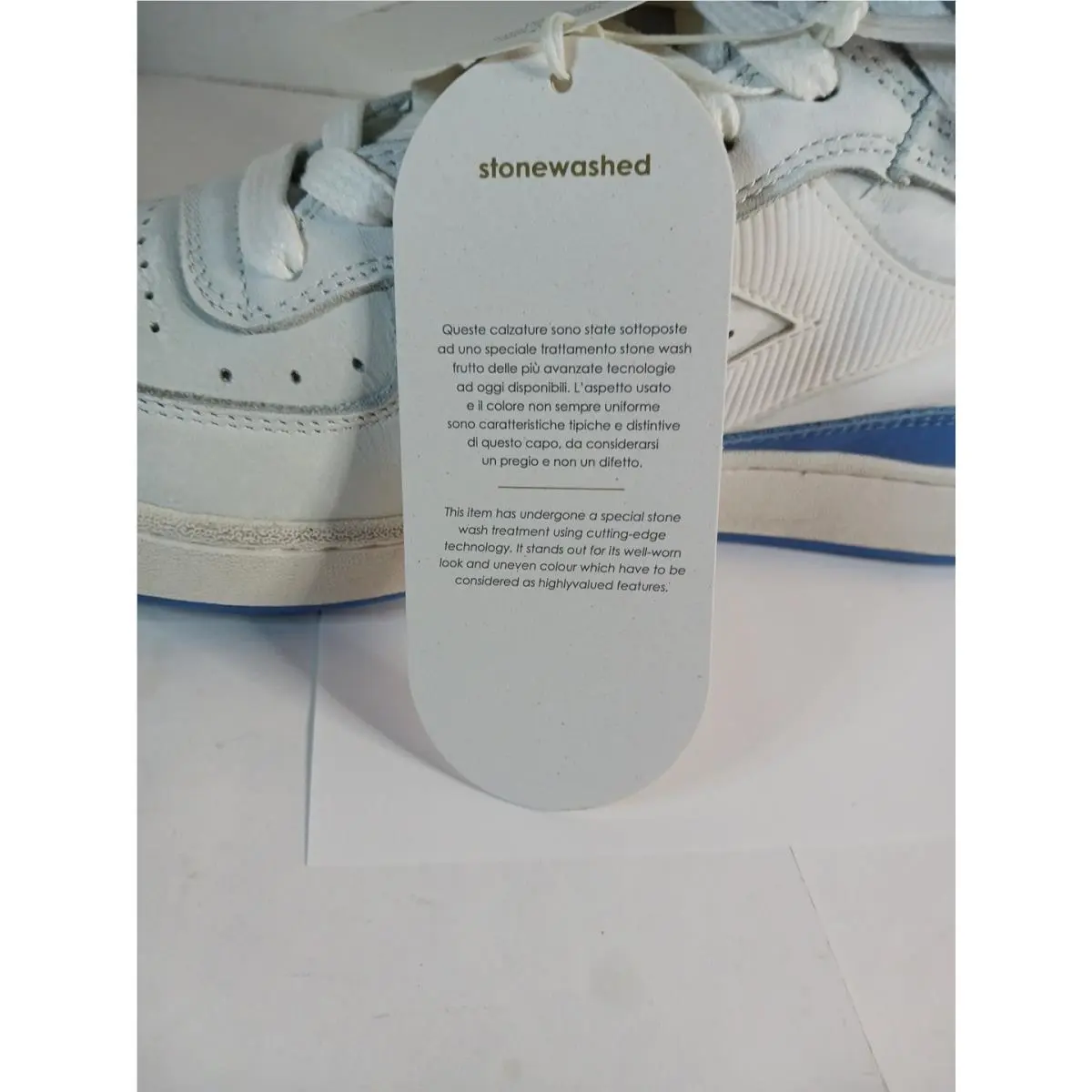Diadora shoes - diadora Mi Basket Used High Top - 158569-C4478 - White (UPC: 193867426707) 8