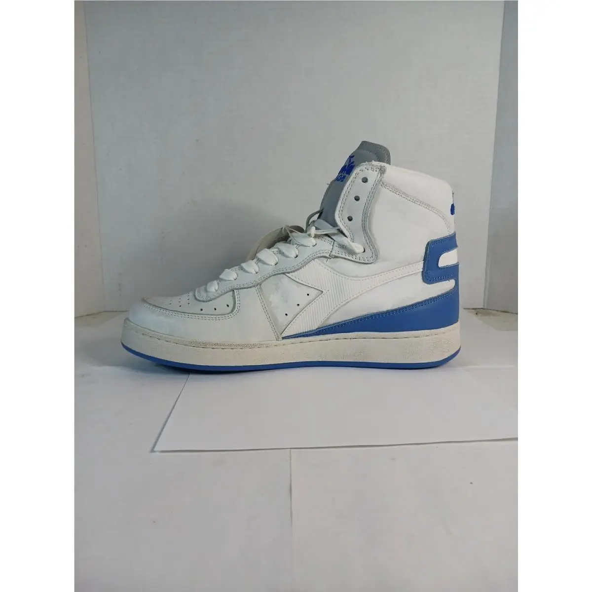 Diadora shoes - diadora Mi Basket Used High Top - 158569-C4478 - White (UPC: 193867426707) 3