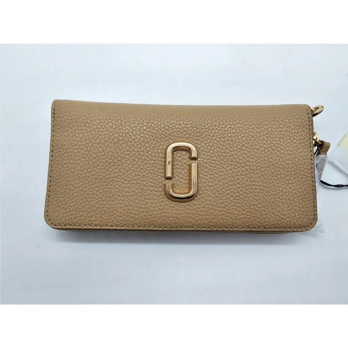 Marc Jacobs The Pebble J Marc Continental Wallet Leather Camel JL26037