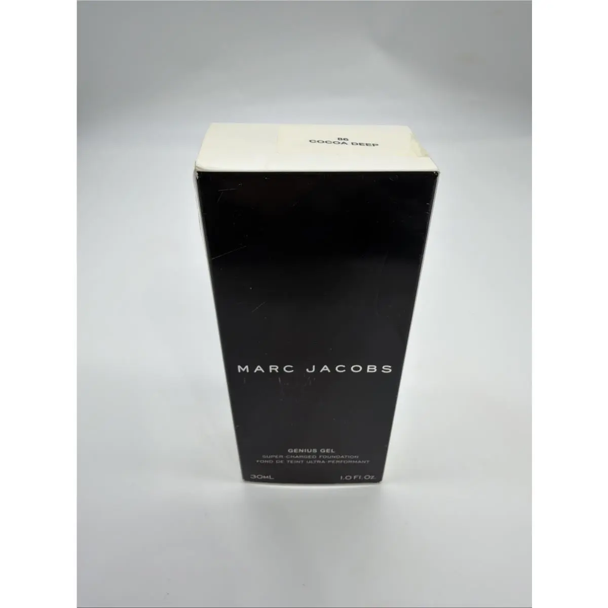 Marc Jacobs Genius Gel Supercharged Foundation 86 Cocoa Deep 1oz F7