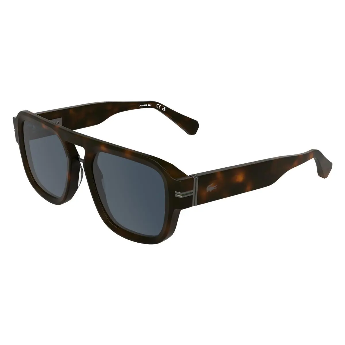L 6094 S Transparent Blue 410 Size 53 Sunglasses by Lacoste