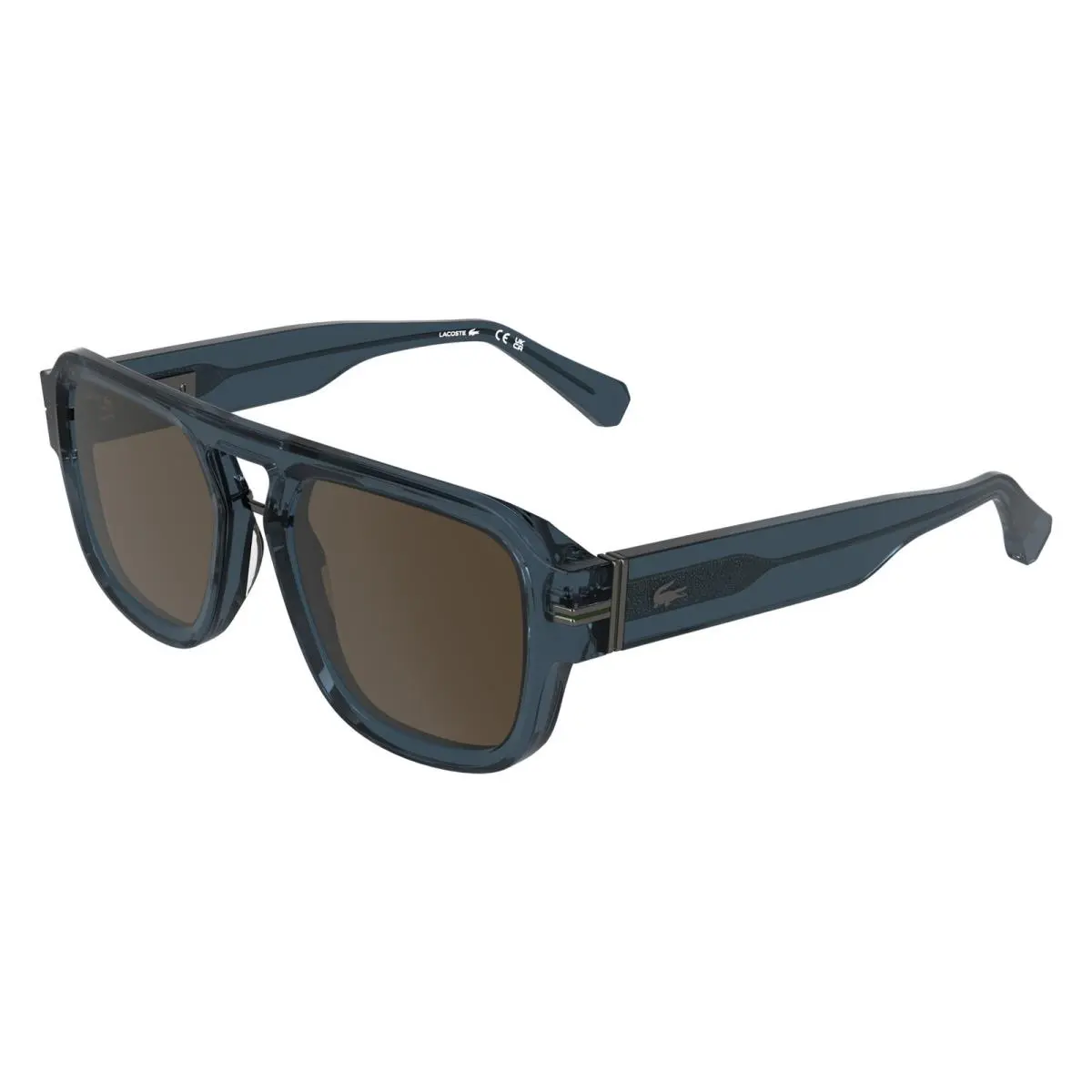 Lacoste L 6094 S Transparent Blue 410 Size 53 Sunglasses