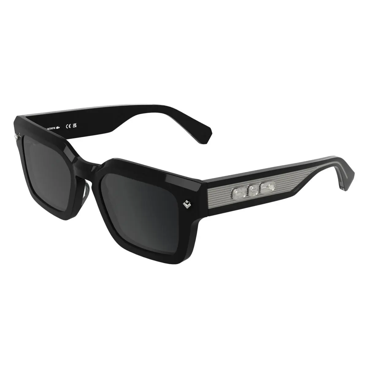 Lacoste L 6071 S Black 001 Size 52 Sunglasses