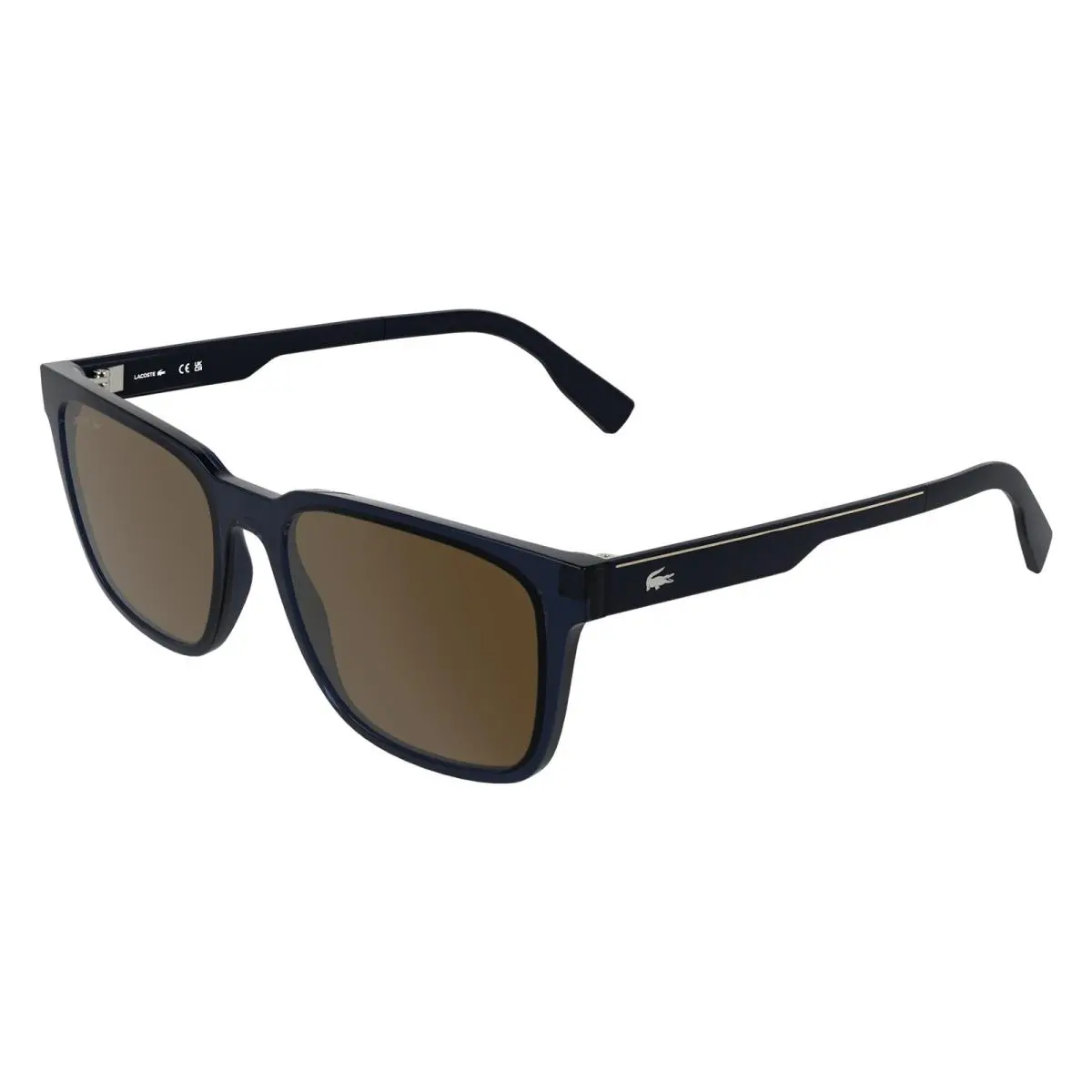 Lacoste L 6077 S Transparent Blue 410 Size 55 Sunglasses